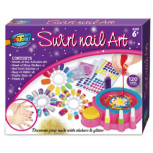 Swirl Nail Art